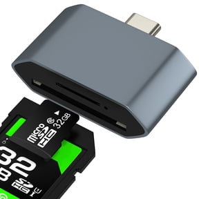 USB C SD Card Reader for Apple for iPhone 17 16 15 Type C to Micro SD TF Memory Adapter Android MacBook Camera Computer for iPad Laptop Photo Transfer Flash Drive Converter Compatible for Samsung S26