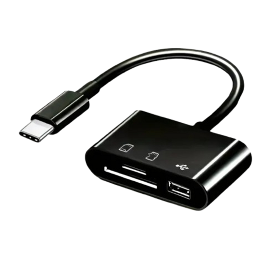 Mermori Card USB C SD Card Reader, Dual Slot SD and Micro SD TF Memory Card Adapter ...