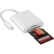 USB C SD Card Reader, Thunderbolt USB 3.0 Micro SD Camera Memory Card Reader Trail Camera SD Card Adapter for MacBook Pro/Air M1 iPad Pro 2021 Android Galaxy S21 Tiansong