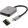 thumbnail image 1 of USB-C SD Card Reader – UHS-II Compatible, 7.9" Integrated USB-C Cable, High-Speed Data Transfer for SD/SDHC/SDXC Cards, Compatible with Tablets/Laptop/Smartphones by Xcellon, 1 of 8