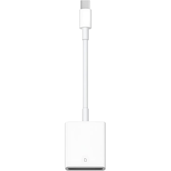 USB C SD Card Reader for iPhone 17/16/15, Durable TPE Type C Camera Adapter for iPad, MacBook, Galaxy & Android, Plug & Play Memory Card Reader for Trail Camera, Travel & Photography (White)