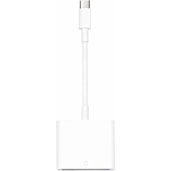 USB C SD Memory Card Reader, Type C Camera Adapter Trail Viewer for iPhone 17/ iPhone 16/15/ iPad MacBook/Air/Pro iMac/Samsung Galaxy Android (Whtie)