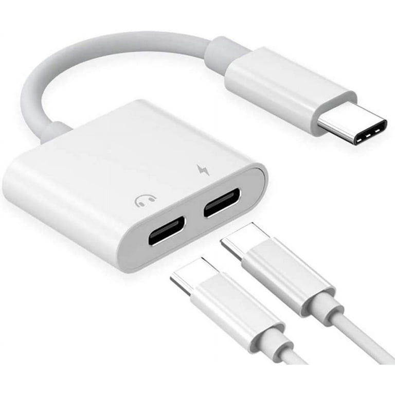 USB C Splitter, in USB C to Dual USB C Audio&Charging