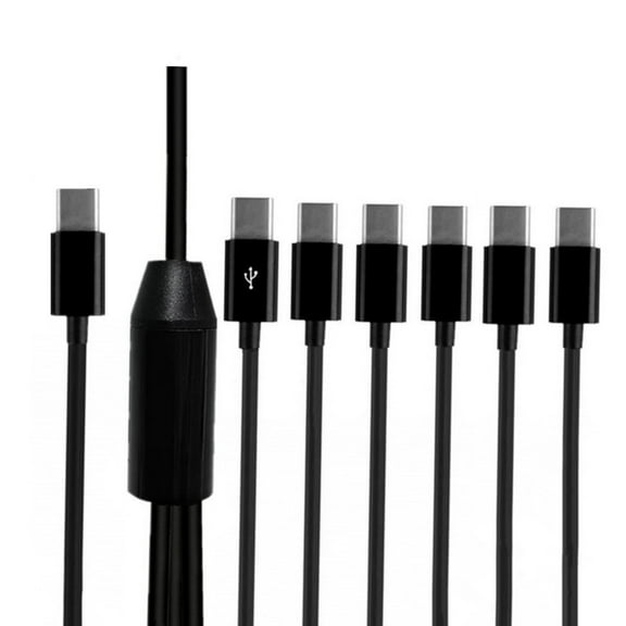 USB C Splitter Cable USB C Cable Ideal for Type C Interfaces Smartphones USB A to USB C Splitter Cable 50cm/150cm/200cm