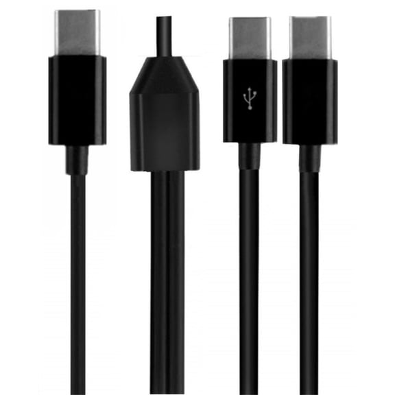 USB C Splitter Cable USB2.0 Type c to 2/4/6 Type c Male Splitter for Multiple Device Charging and Data Transmission