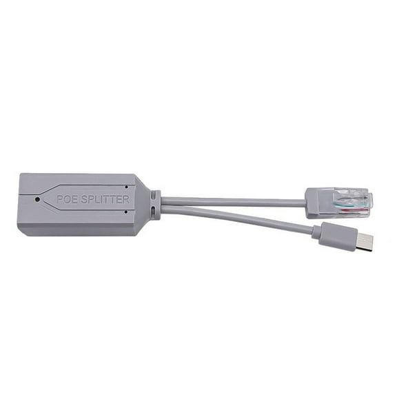 USB C Splitter With 48V To 5V Output For Efficient Power Distribution Support 10/100Mbps Fast Gigabit Transmission