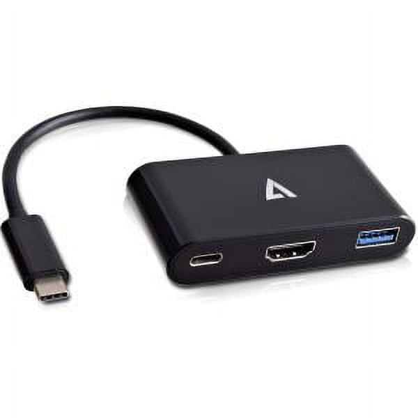 USB-C TO HDMI ADAPTER BLACK 1XHDMI 1XUSB 3. 1XUSB-C