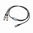 thumbnail image 1 of Yiran Type C to Dual XLR Male 1-to-2 Audio Cable 2m, 1 of 9