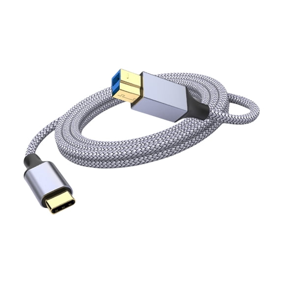USB C To 3.0USB B Fast Charging and Data Cable For External Storage Printers Scanners Data Line Efficient 5Gbps