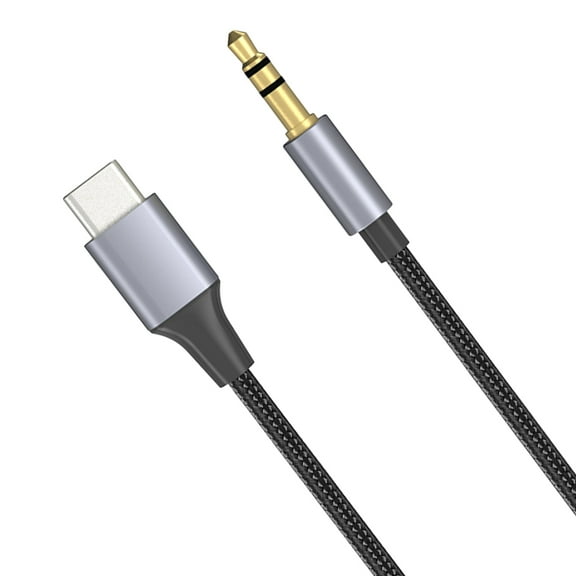 Usb Type C to 3 5mm Car Speaker Adapter Cable Audio Converter Cable