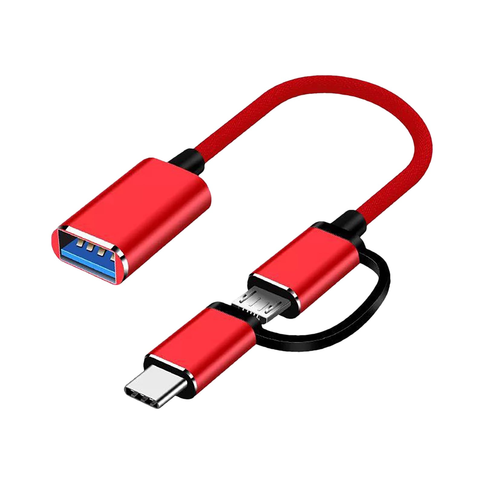 USB C To USB Adapter 2 In 1 Adapter . Micro USB Type C Male To USB