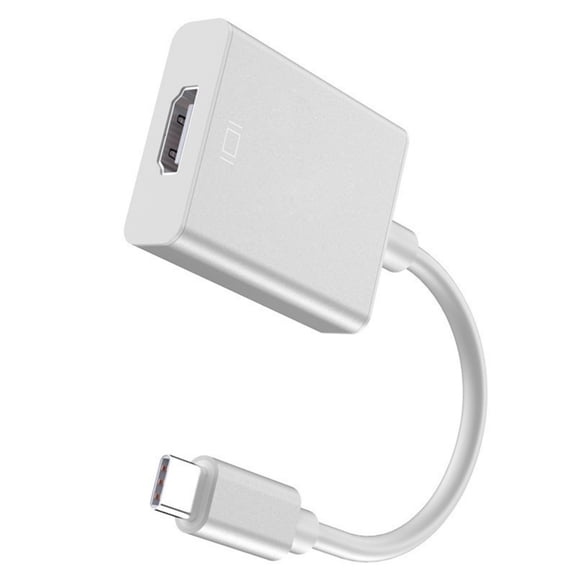 USB C To Hdmis Adapter 4K Resolution Aluminum Alloy Portable Plugs And Play