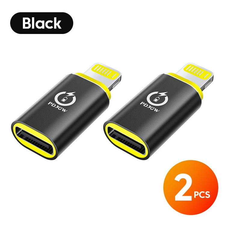 USB C To Lightning Adapter PD30W Fast Charging Lightning Male To