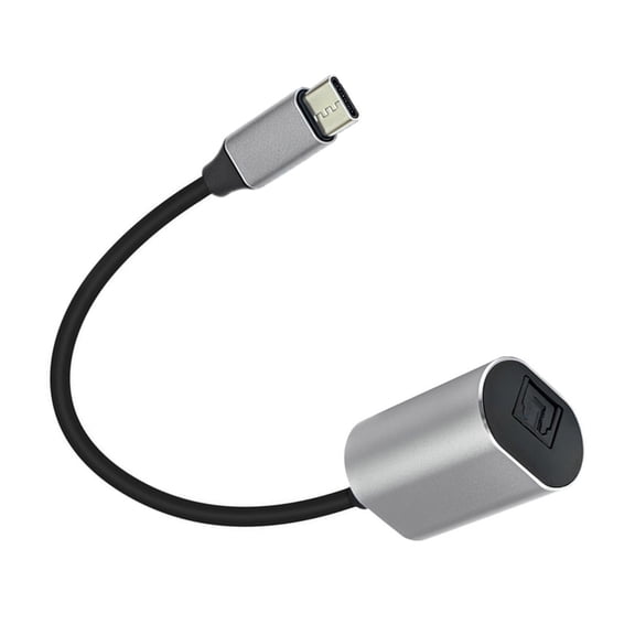 USB C To SPDIF Female Converter Analog To Digital Sound Adapter Cable