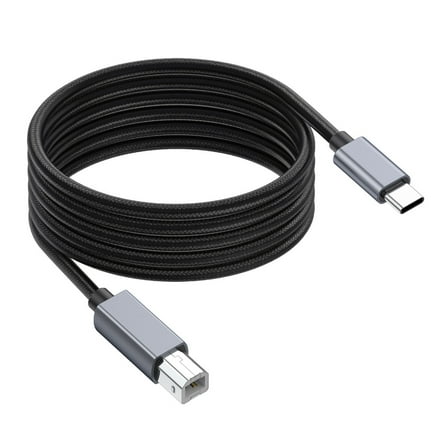 USB C To USB B BM Cable 480Mbps for Musical Instruments And For PC Laptop To Printer Scanners Use
