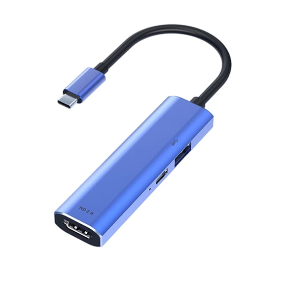 USB C To USB3.0 Adapter USB C Hubs Plugs And Play Portable Expansion Dock For Laptop Plugs and Play DP1.4 8K60Hz Display