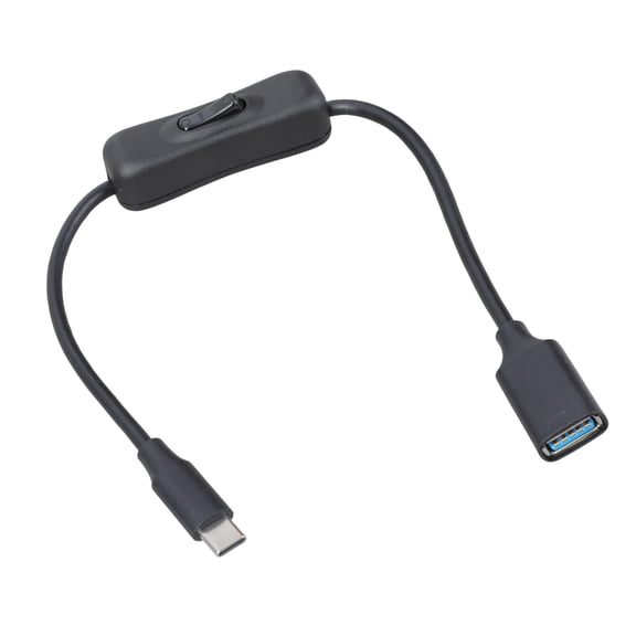 USB C To USB3.0 Female Converters Cable With Toggle Switches For Tablets Cameras Fast Charging 5V/3A