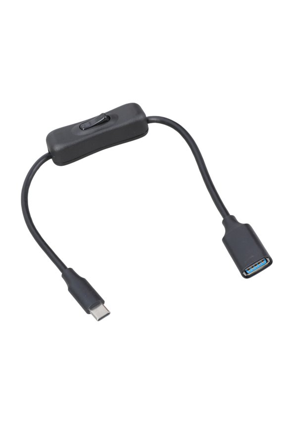 USB C To USB3.0 Female Converters Cable With Toggle Switches For Tablets Cameras Fast Charging 5V/3A