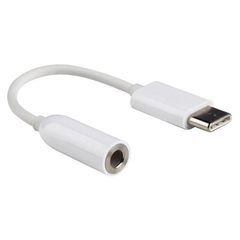USB-C Type C Adapter Port to 3.5MM Aux Audio Jack Headphone. HOT. V5M0