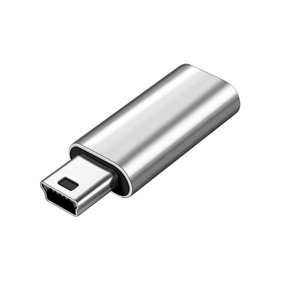 USB C Type.C Female to Mini USB 2.0 Male Charge Data Adapter Sync NEW