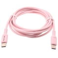 thumbnail image 1 of USB-C to Type-C Pink 6ft Long Cable for Samsung Galaxy A14 5G Phone - PD Fast Charger Cord Power Wire Sync TPE Q1Q Compatible With Galaxy A14 5G Model, 1 of 1