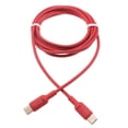 thumbnail image 1 of USB-C to Type-C Red 6ft PD Cable for Samsung Galaxy A12 A32 A42 A52 A72 5G Phones - Fast Charger Cord Power Wire Sync [C-to-C] Compatible With Galaxy A12 A32 A42 A52 A72 5G Models, 1 of 6