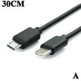 thumbnail image 1 of USB-C Type C to Micro USB Male Sync Fast Charge Data Transfer Cables Cord Cables N6P0, 1 of 9