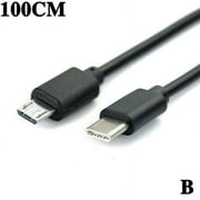 USB-C Type C to Micro USB Male Sync OTG Data Transfer Cable Cord Charge M0V4