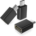 thumbnail image 1 of USB C to USB Adapter 3 Pack,USB C Male to USB A 3.0 Female Adapter,Type C Thunderbolt 4 OTG Converter for Apple MacBook Pro,Mac Book,iPad,Microsoft Surface Go,Samsung Galaxy S20 S21 S22 S23, 1 of 13