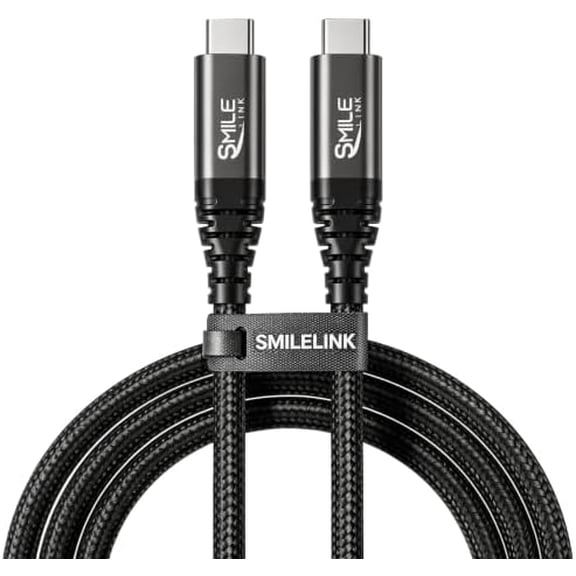 USB C to USB C Cable 4FT, 100W PD Fast Charging & 20Gbps USB 3.2 Gen 2x2 Data Transfer, 4K Video Output, Nylon Braided Type C Cable Compatible with iPhone 17/16, iPad Pro, SamsungGalaxy.