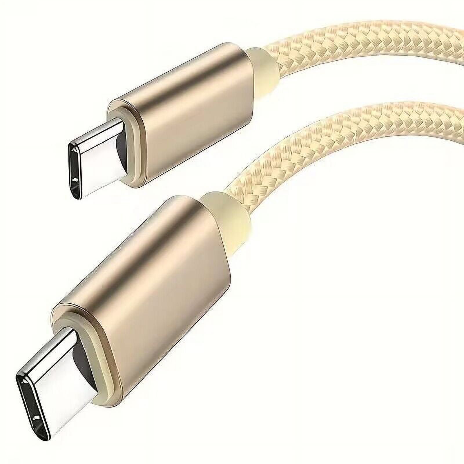 Câble USB-C 60W [1m + 2m] Pour IPhone 16/15, IPad Pro, MacBook - Charge Rapide Et Transfert De Données 480 Mbps