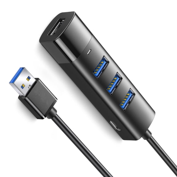 USB C/USB Extension Cable USB Splitter USB C/USB Male to 4 Port USB3.0 Extension