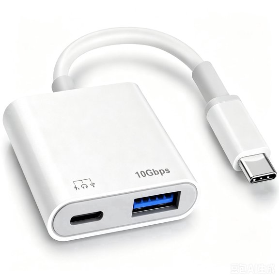 USB C to USB Gen 3.2 Camera Adapter with 100W PD Charging Port | OTG Cable, Compatible with Phone 17/16/15,Pad,Android, USB 3.0 Female, For Flash Drives,Keyboards,Mice,type c headphones