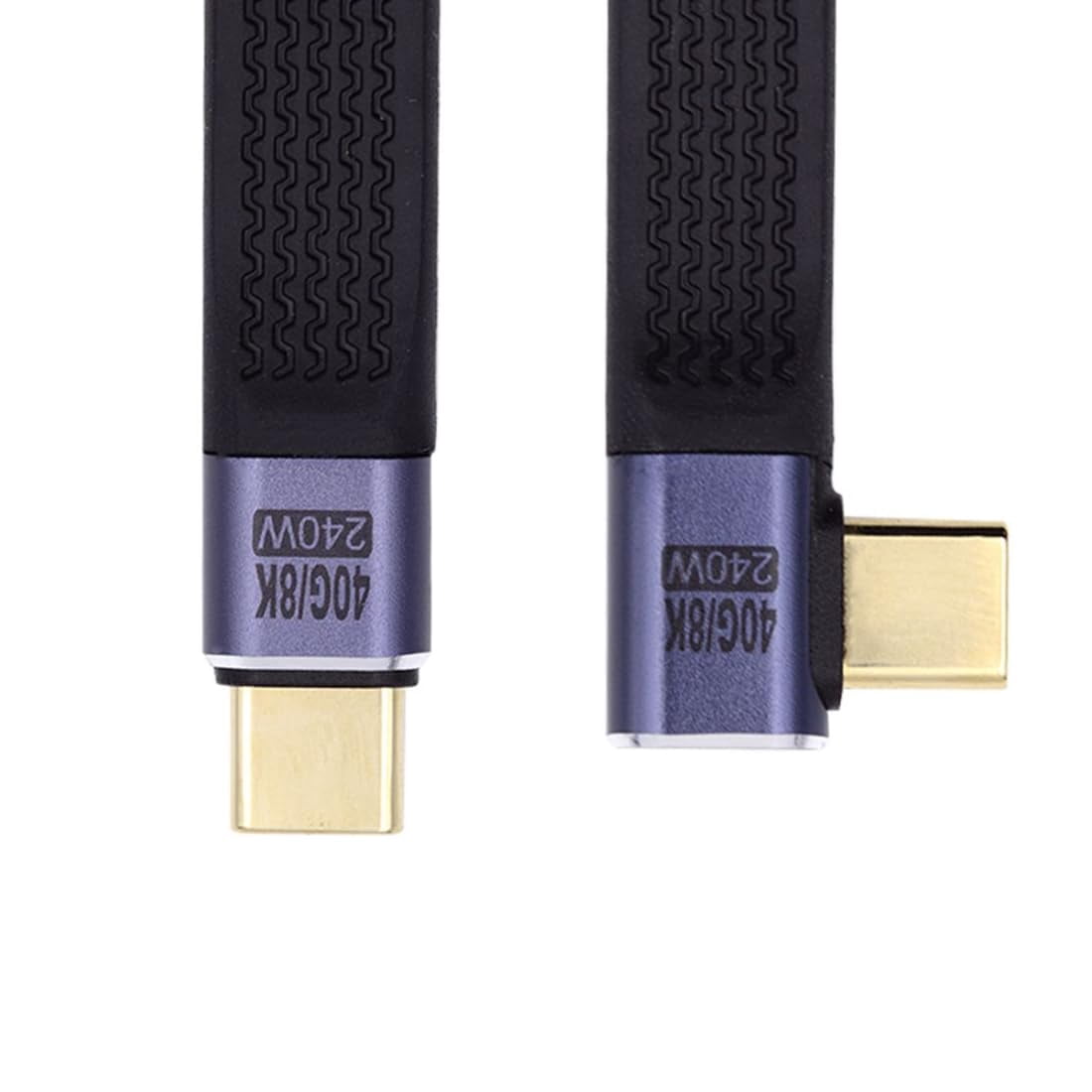 NFHK USB4 Verlängerungskabel 13 Cm (40 Gbps) – Mit 100W Laden & 8K Video, Kompatibel Mit Thunderbolt