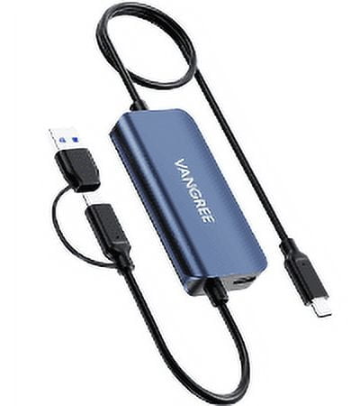 USB C Video Capture Card 1080P HD 60FPS, Type C to USB-A/C USB