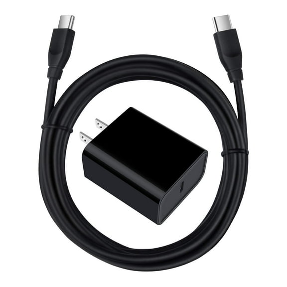 USB C Wall Charger, 20W PD Fast Charging Charger Cable for Samsung Galaxy S25 S24 S23 S22 S21 S20 FE S10e A16 A15 5G A14 A21, Google Pixel 9 Pro XL 8a 8 Pro 7a 6 Pro, Type C Power Adapter USB C Cord