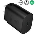 thumbnail image 1 of USB C Wall Charger 25W,PD 3.0 Type C Fast Charger for iPhone 15/15 Plus/15 Pro/14/14 Plus/14 Pro/14 Pro Max/13/12/11,iPad,Samsung,Pixel,LG,HTC, Android Phones-Black, 1 of 7