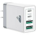 Aioneus 40W 4Port USBC Fast Charger for iPhone, iPad, Samsung Galaxy