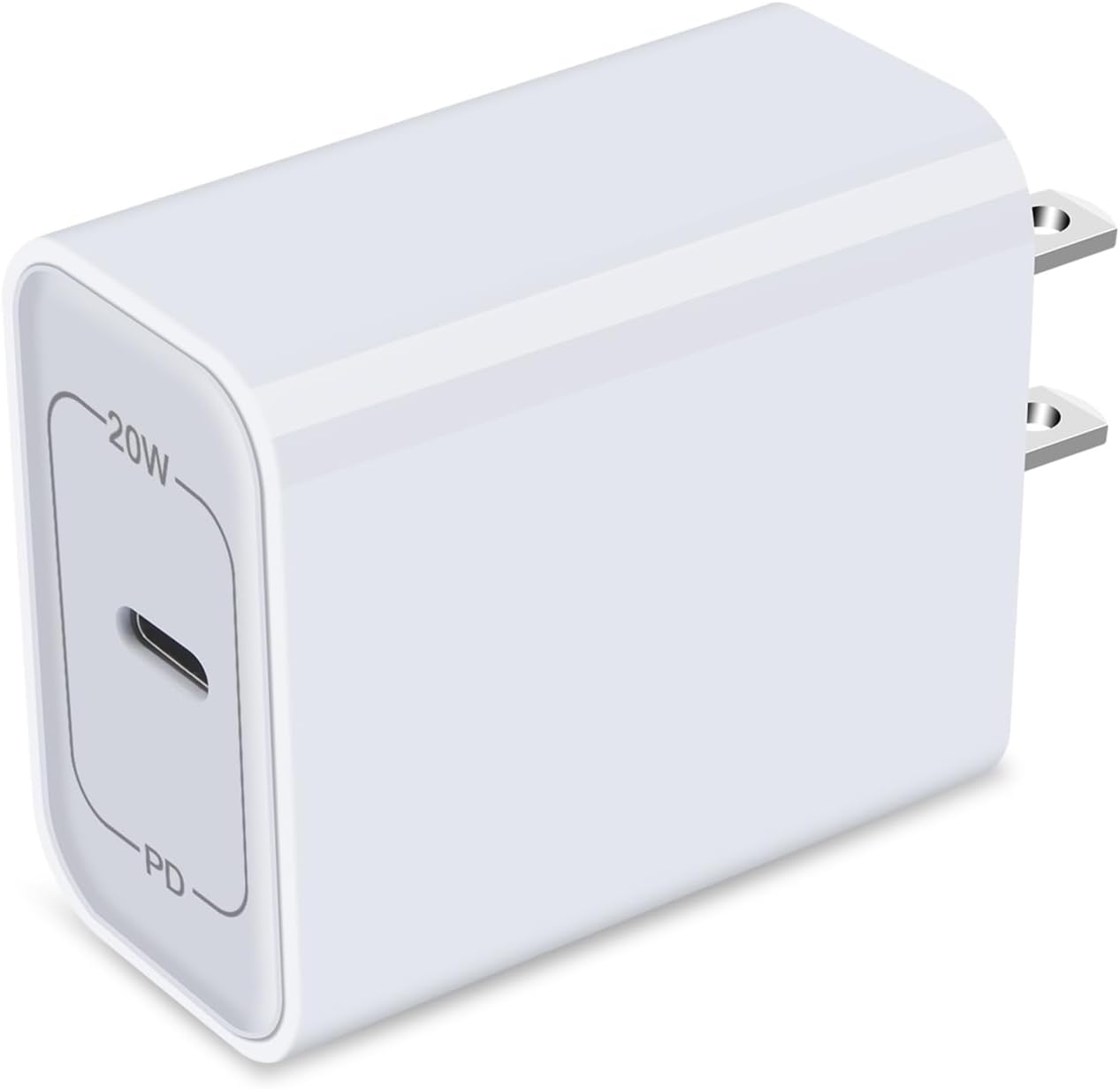 USB C Wall Charger Fast Charging Adapter for iPhone 15/15 Pro/15 Pro