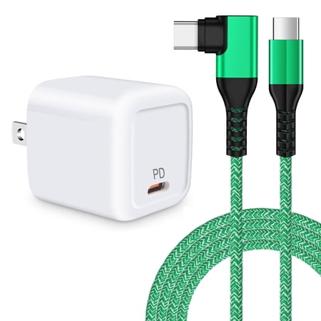 USB C Wall Charger Fast Charging, Hootek PD 20W Type C Charger Block with USB C to C Cable 6FT, USB C Wall Charger Adapter Plug USB C Brick Charger Phone Charger Comtiable for iPhone, Samsung, Green price history and forecast - Hootek 001
