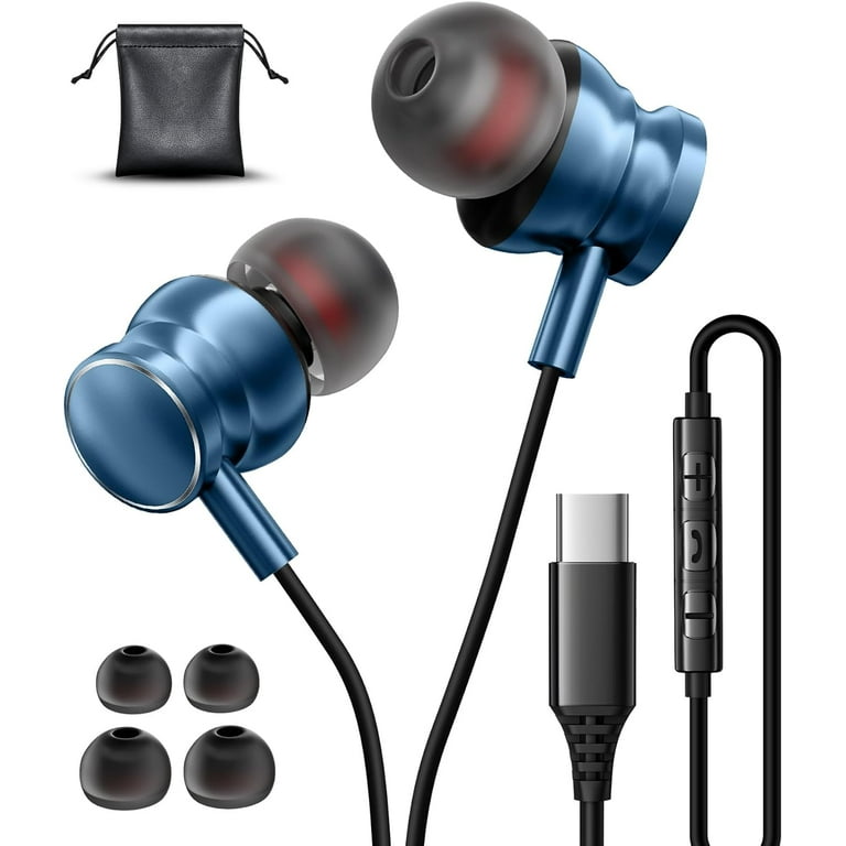 S22 Samsung S20 Ultra External Microphone USB C Wired Headphone