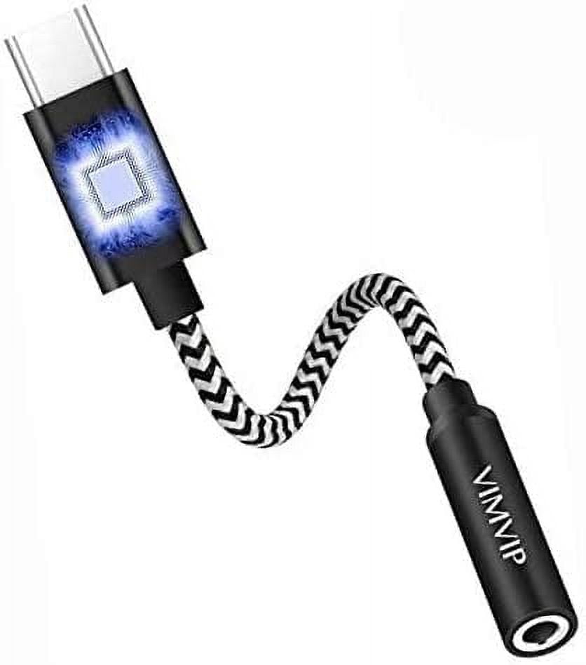 USB C to 3.5mm Adapter Cable Aux Audio Type C to 3.5mm Headphone
