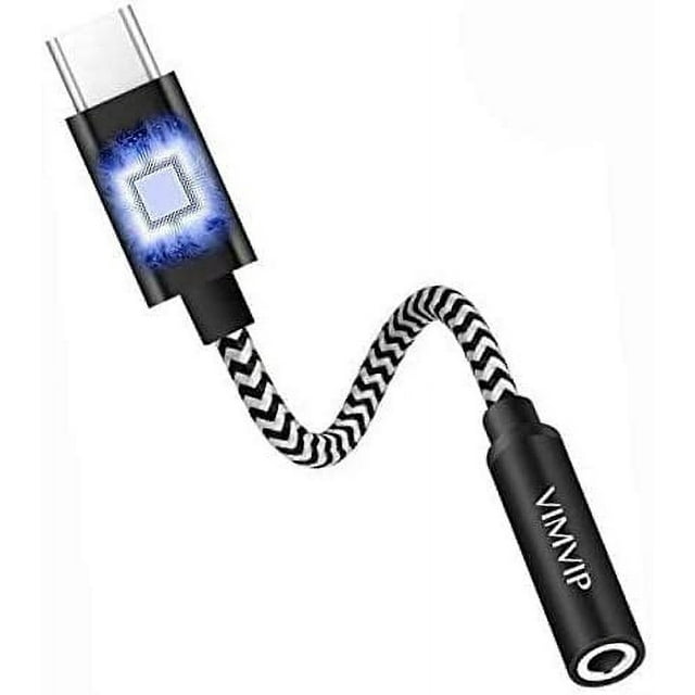 USB C to 3.5mm Adapter Cable Aux Audio Type C to 3.5mm Headphone