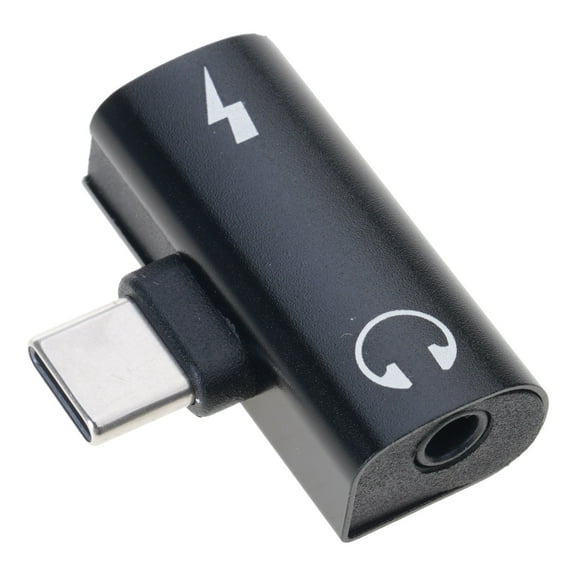 USB C to 3.5mm Audios Chargers Adapter 60W Power Delivery 3.5mm Headphone Port