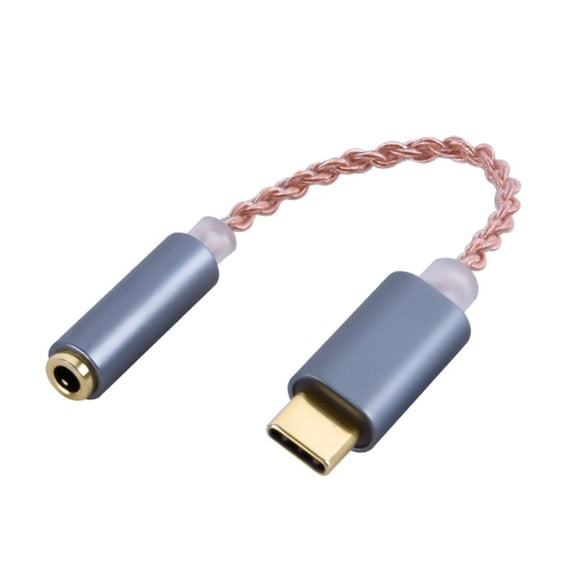 USB C to 3.5mm Aux Adapter Cable Safe Mobile Phone Chaing Wire Computer High Efficicency Data Transfer Cable