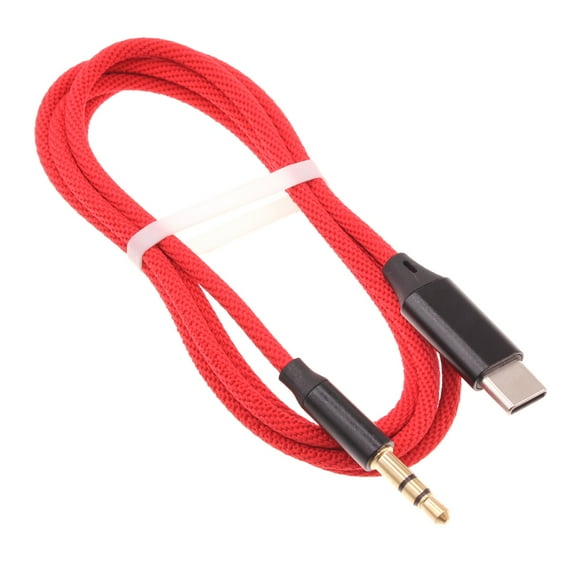 USB-C to 3.5mm Aux Cable for iPad Mini 8.3" (2021 6th Gen)/(8.3" 2024) - Audio Cord Car Stereo Aux-in Adapter Speaker Jack Wire Braided