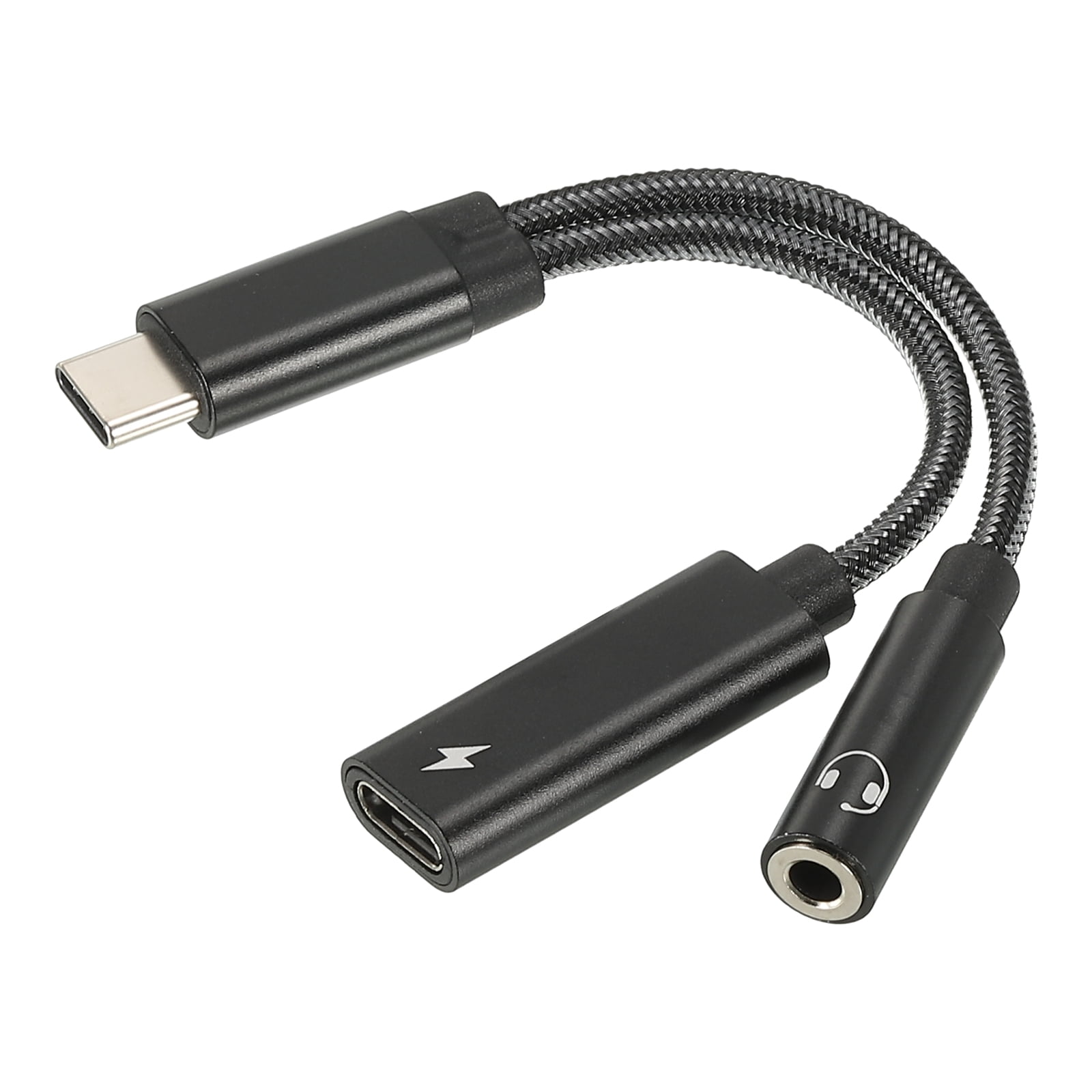 USB C to Headphone and 60W PD Fast Charging Adapter in