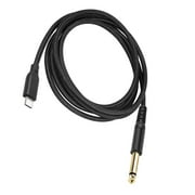 USB C to 6.35mm 1/4 inch Mono Music Cable for Electronic Music Instrument