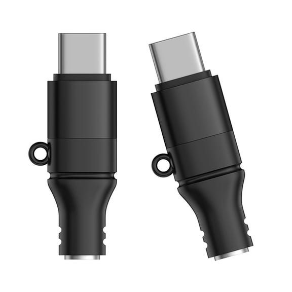 USB C to Auxiliary Adapter High Decoding Headphone Adapter for Not delay Transmission Durability Metal ABS