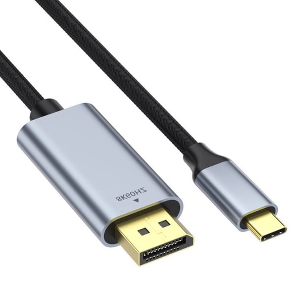 USB C to DP Cable 8K60Hz Computer Mobile Phones Screen Projection High Resolution Video Conversion Cord Line